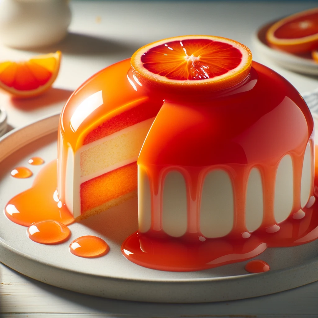 Blood Orange Entremets
