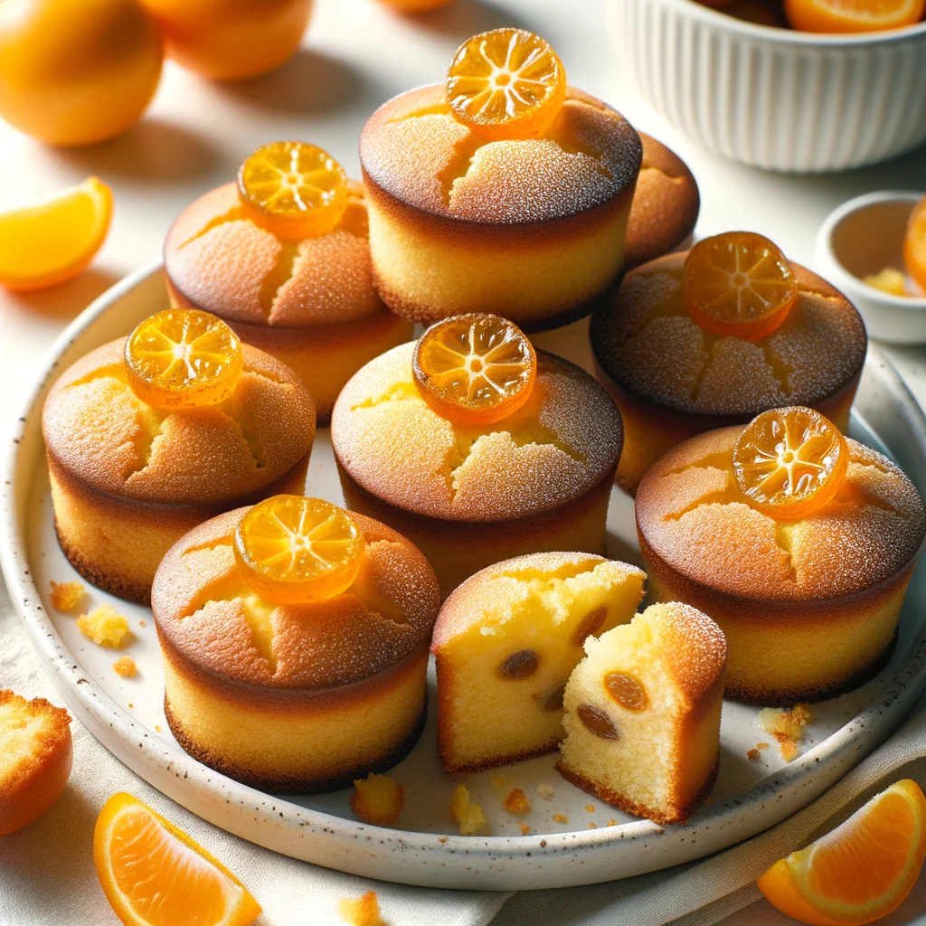 Kumquat and Brown Butter Financiers
